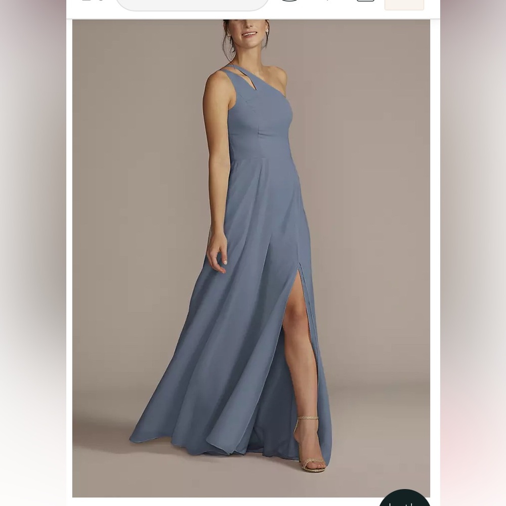 David’s bridal pewter one should dress, brand new never worn